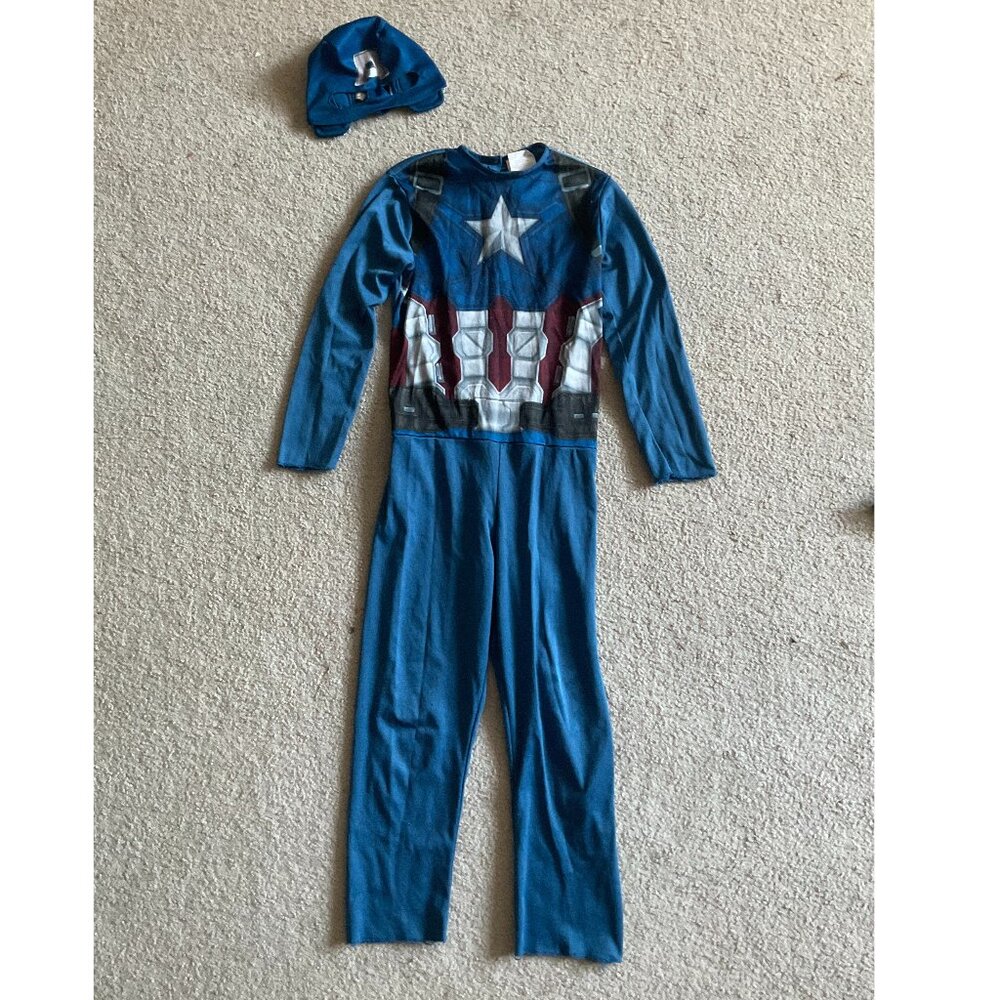 Captain America Costume - 7/8, Medium